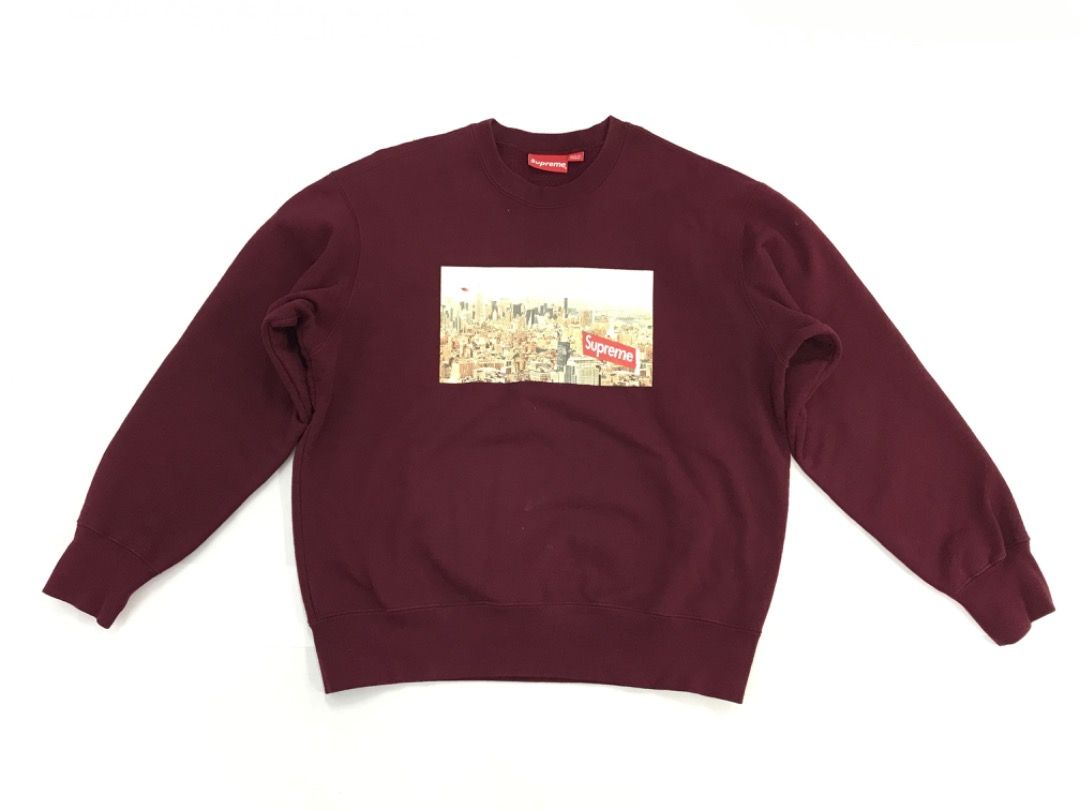 Supreme 賢い Aerial Crewneck  
