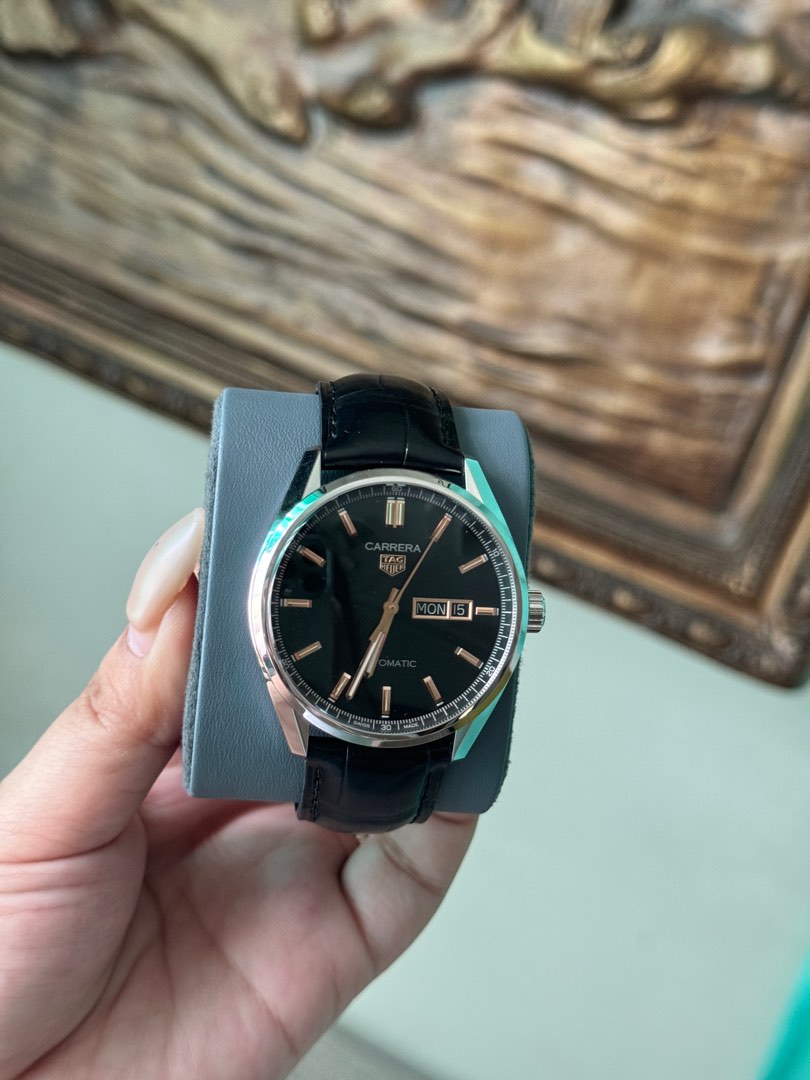 Tag Heuer Carrera Rose Gold 41MM Luxury Watches on Carousell