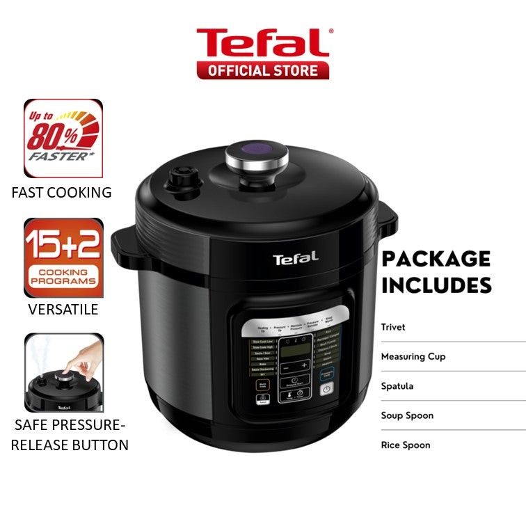 Tefal Electric Pressure Cooker 6L Brand New seal in box 2 years local warranty TV Home Appliances Kitchen Appliances Cookers on Carousell