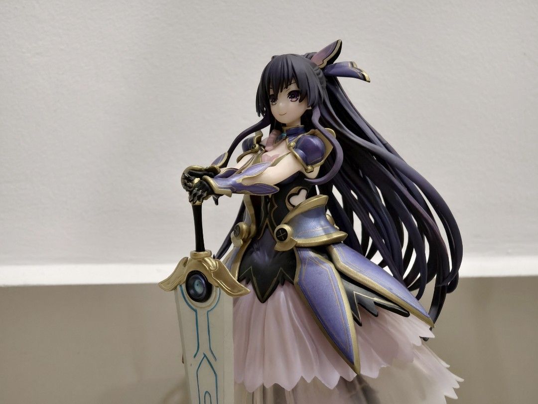 HBGIAY Yatogami Tohka Anime Figure - 13cm Sitting Pyjama Figurine, PVC Model Statue Desktop Decoration