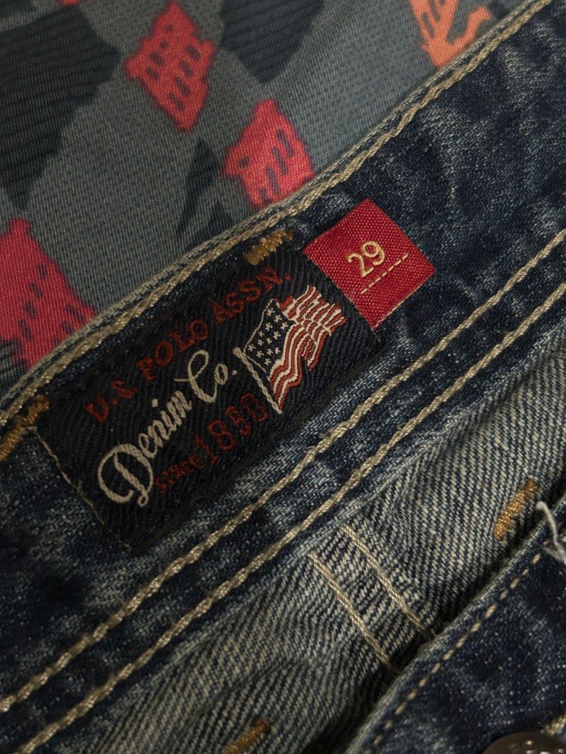 USPA Jorts / Denim Shorts (Category: Shorts) located in Cabuyao City. Submitted by dyowi_ (Listing ID 1327299017, Image 2). Description: Waist - 29 Bought in SM Sta. Rosa, USPA Barely used. Around 2-3 times lang..
