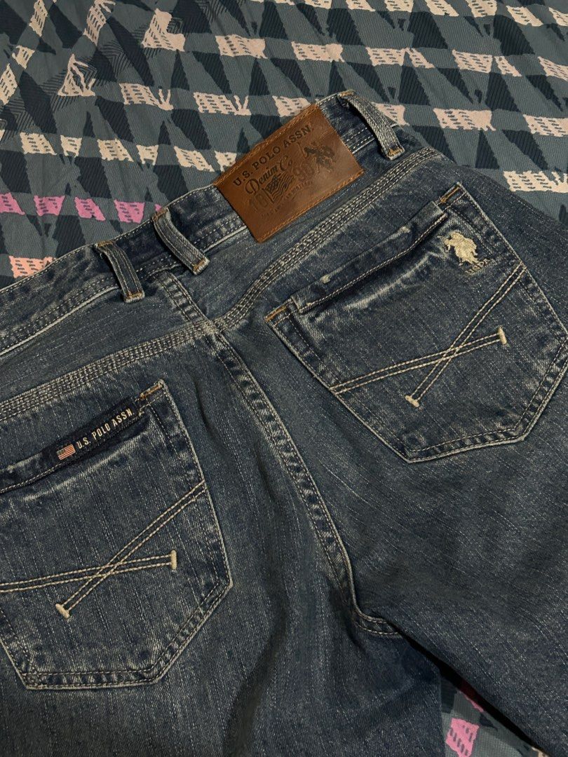 USPA Jorts / Denim Shorts (Category: Shorts) located in Cabuyao City. Submitted by dyowi_ (Listing ID 1327299017, Image 3). Description: Waist - 29 Bought in SM Sta. Rosa, USPA Barely used. Around 2-3 times lang..