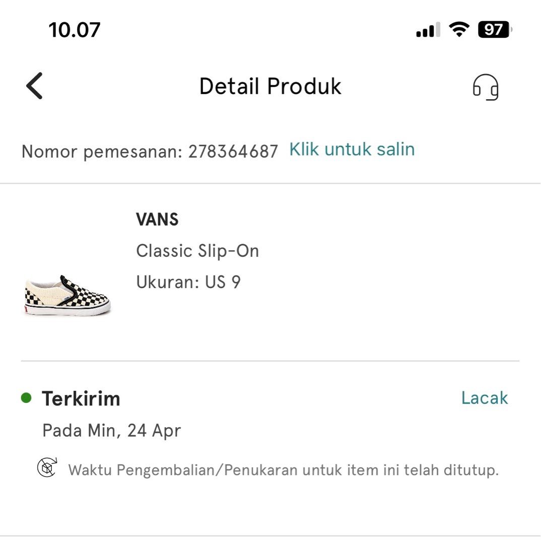 Ukuran vans slip on cheap