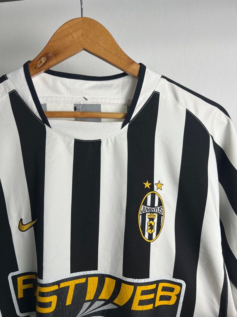 Vintage 2003 Nike Juventus FastWeb Jersey, Men's Fashion, Tops
