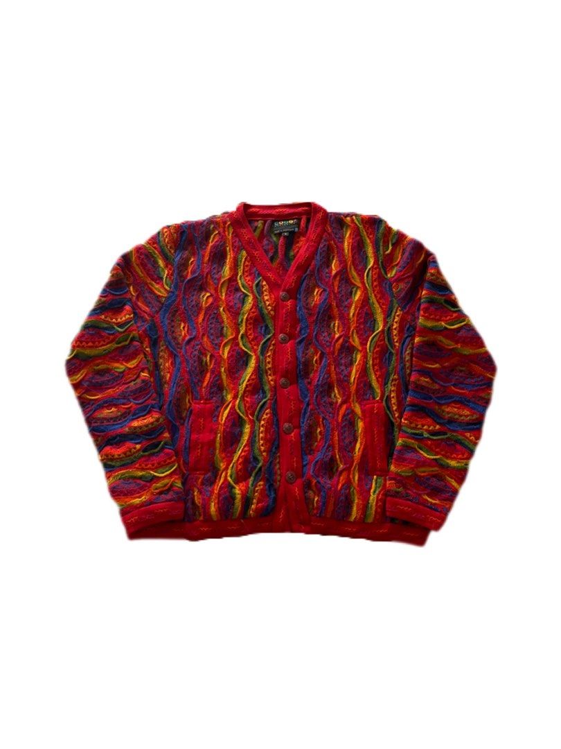 Vintage coogi cardigan top