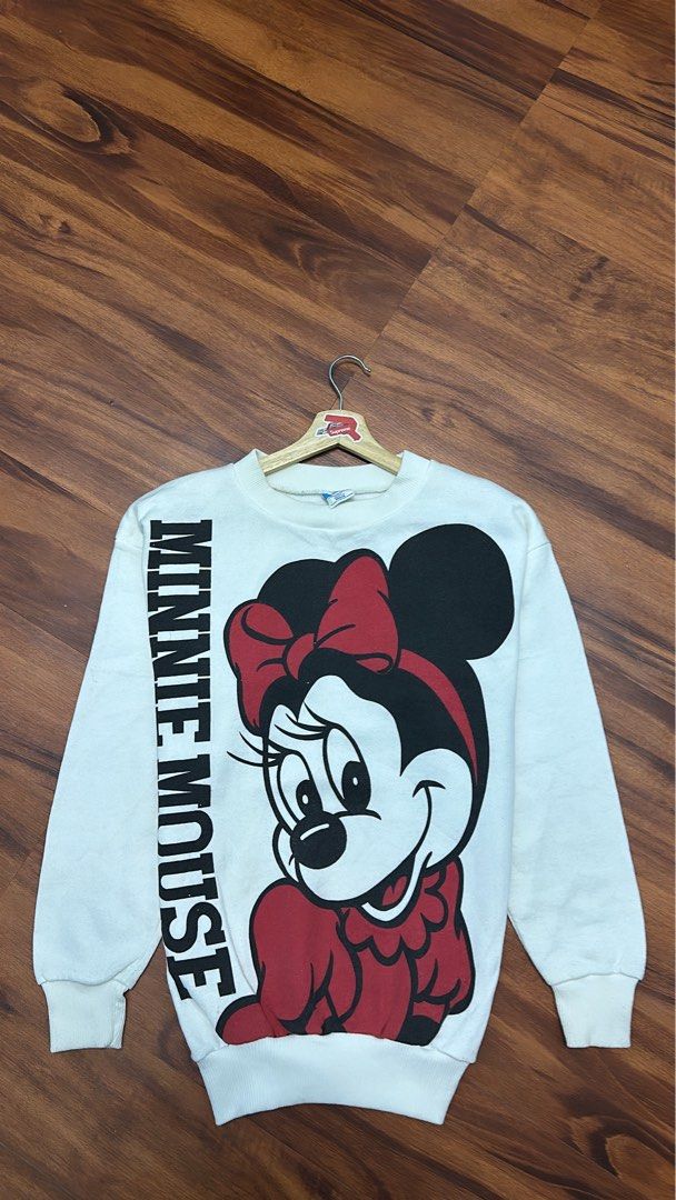 Vintage minnie mouse sweatshirt discount