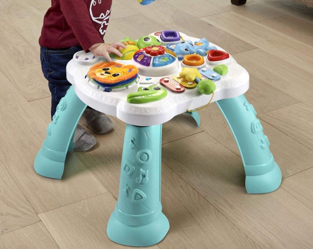 VTech Touch and Explore Activity Table (Category: Infant Playtime) located in Quezon City. Submitted by imcm15 (Listing ID 1327222905, Image 3). Description: VTech Touch and Explore Activity Table Bought via Amazon Php2000 Delivery fee care of buyer.