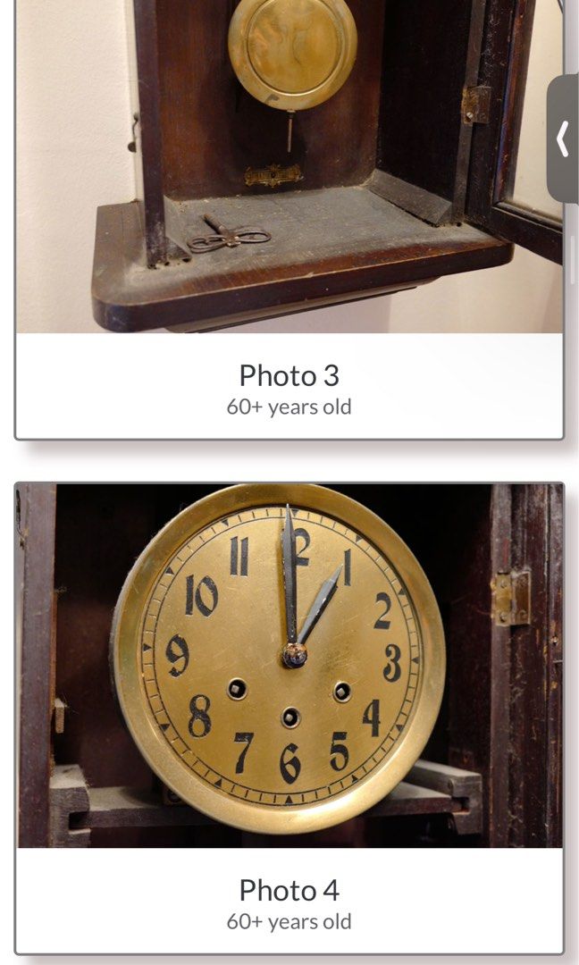 Wall Clock Pendulum (Category: Clocks) located in Petaling Jaya. Submitted by ccsyann (Listing ID 1327351610, Image 2). Description: .