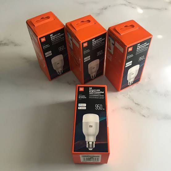 Xiaomi Mi Smart LED Bulb Essential (White and Color) Global Version (Category: Lighting) located in Manila. Submitted by kisshadg23 (Listing ID 1327248984, Image 2). Description: [All products in our store are shipped from Overseas] Mi LED Smart Bulb Essential (White and Color) Paint your home with color Feature: 16 million colors Adjustable brightness and color temperature Smart control Specifications: Specs Model: MJDPL01YL Luminous Flux: 950 l