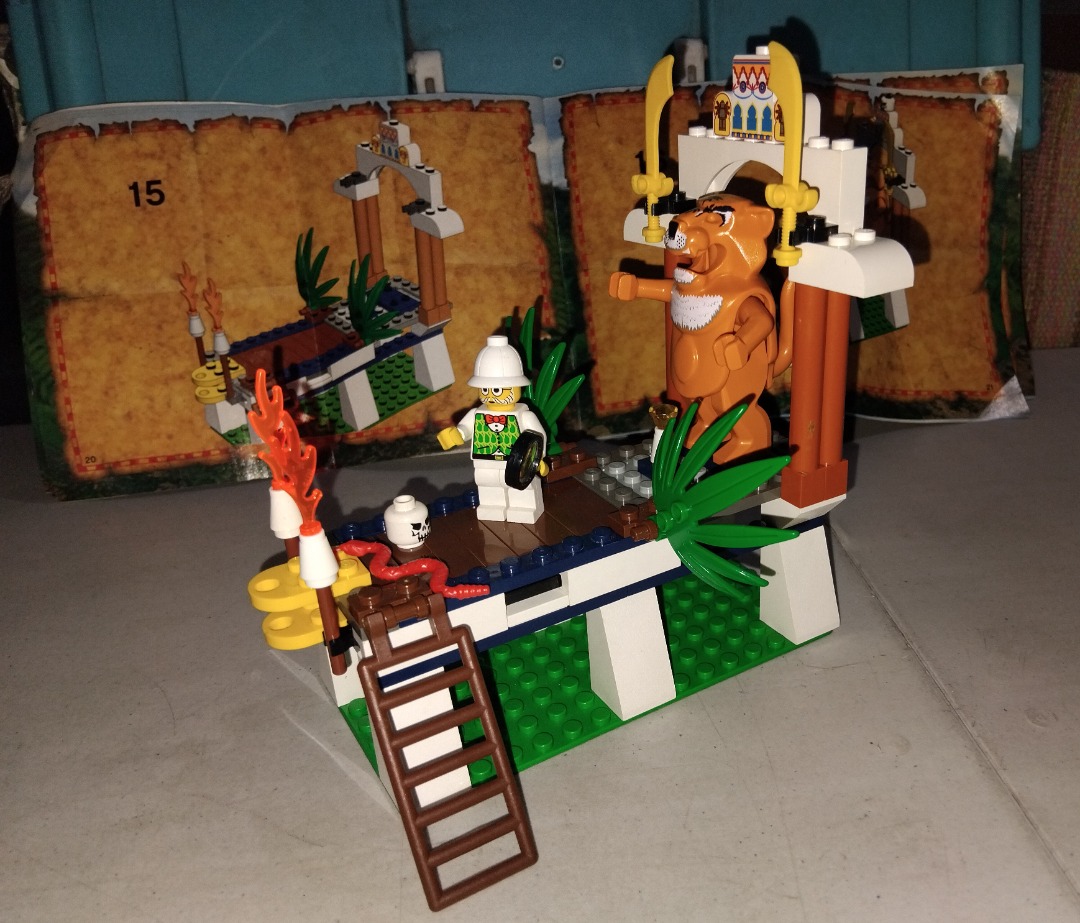 7411 LEGO Adventurers Orient Expedition Tygurah s Roar 2003 vintage retired collectible rare Hobbies Toys Toys Games on Carousell