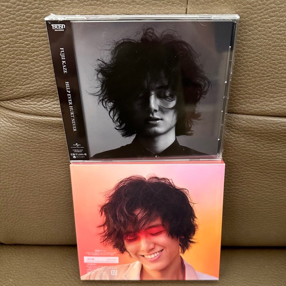 HELP EVER HURT NEVER」 藤井風 初回限定盤 藤井風 CD「HELP EVER HURT
