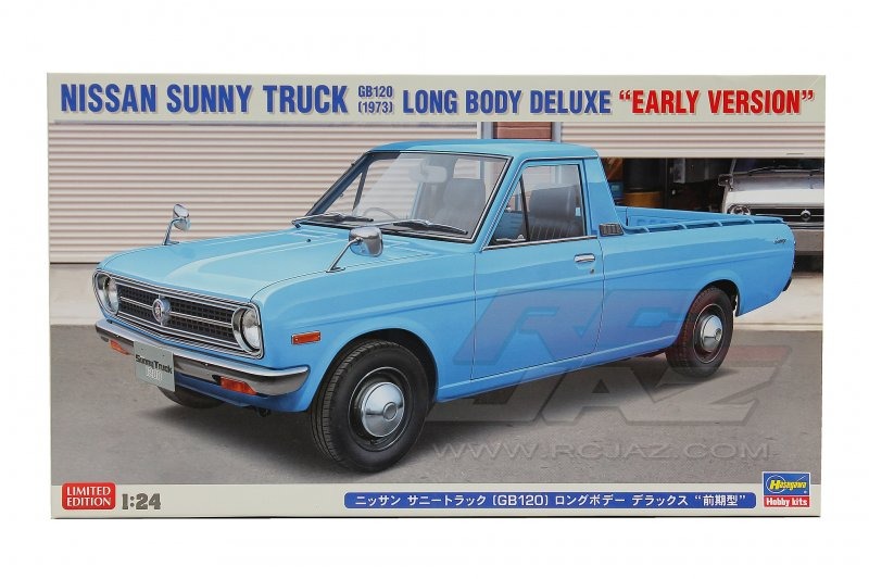 全新 長谷川 Hasegawa 20267 - 1/24 日產 Nissan Sunny Truck (GB120) Long Body ...