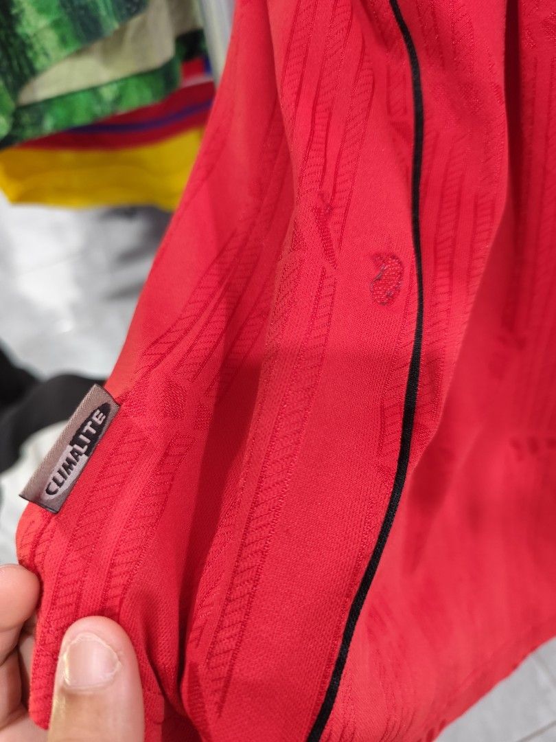 Ac Milan Jersey Jersi Vintage, Men's Fashion, Activewear on Carousell