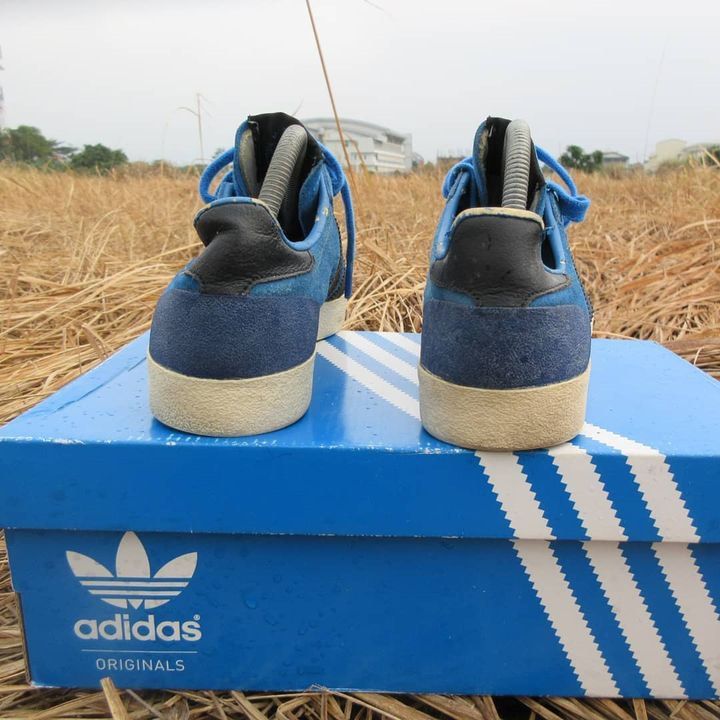 adidas basket profi blue navy dark navy size 42 brand new with box - Main Image