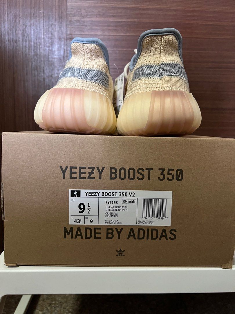 Adidas Yeezy Boost V2 (Linen), Men's Fashion, Footwear, Sneakers on  Carousell