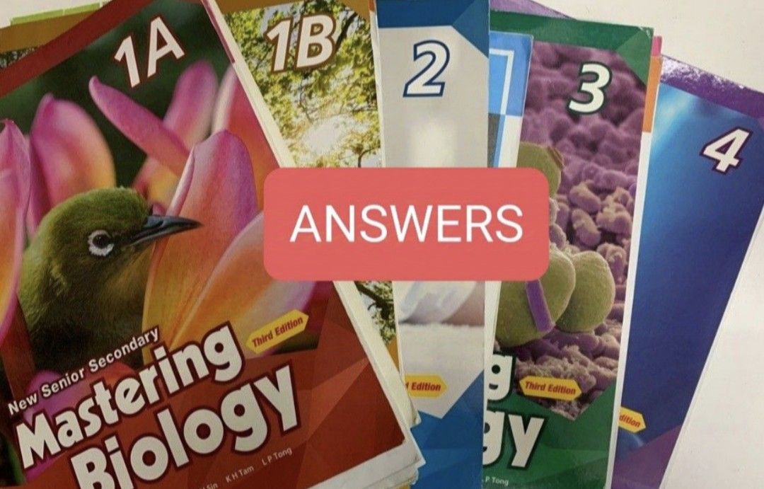 Answers to Mastering Biology Third Edition, 興趣與生活, 書本 & 文具, 教科書 - Carousell