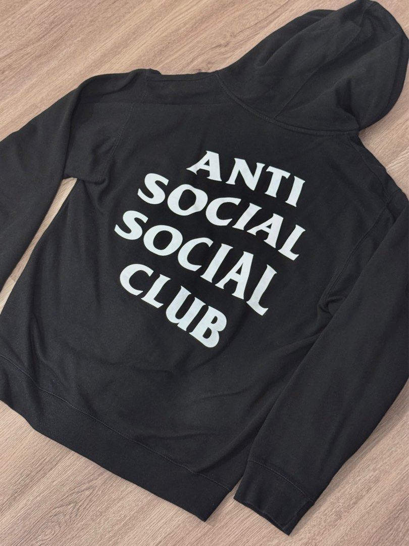 Anti Social Social Club Hoodie Original Men s Fashion Tops Sets Hoodies on Carousell