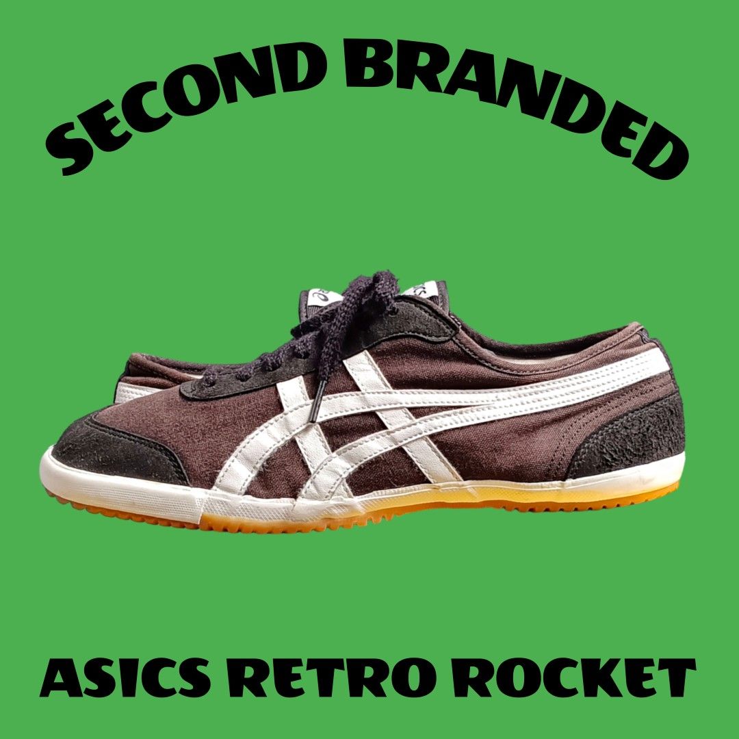 Asics Retro Rocket Size 45 Fesyen Pria Sepatu Sneakers di Carousell