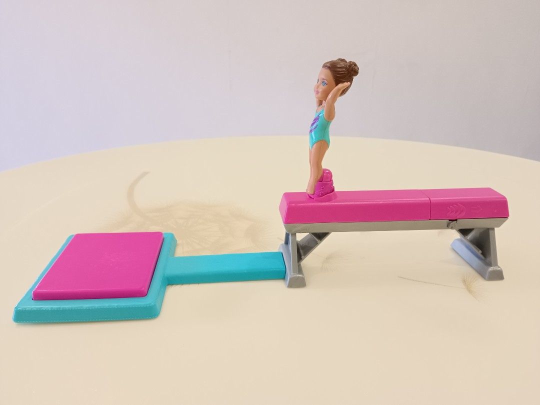 Barbie flippin fun gymnast store