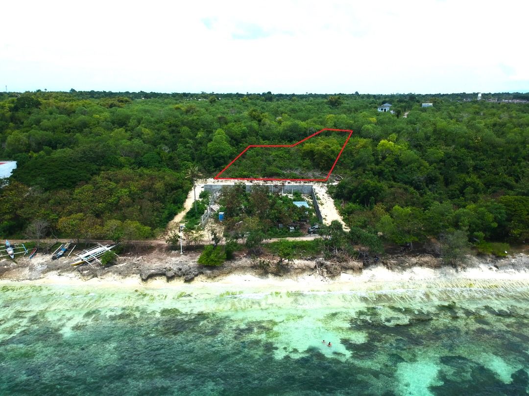 Beachlot in San Isidro Dauis, Panglao Island Bohol overlooking white