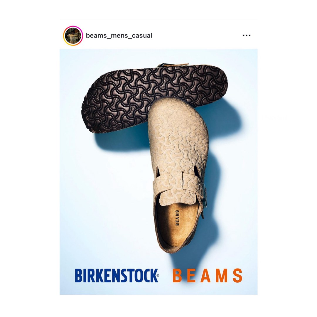 【別注】BIRKENSTOCK / LONDON BONE PATTERN 42 BEAMS（ビームス）【別注】BIRKENSTOCK / LONDON BONE PATTERN