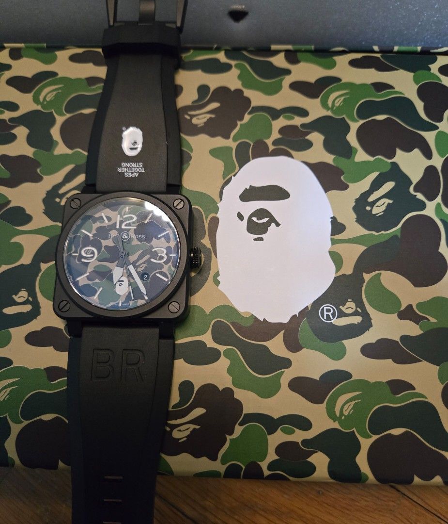 Bell Ross X Bape