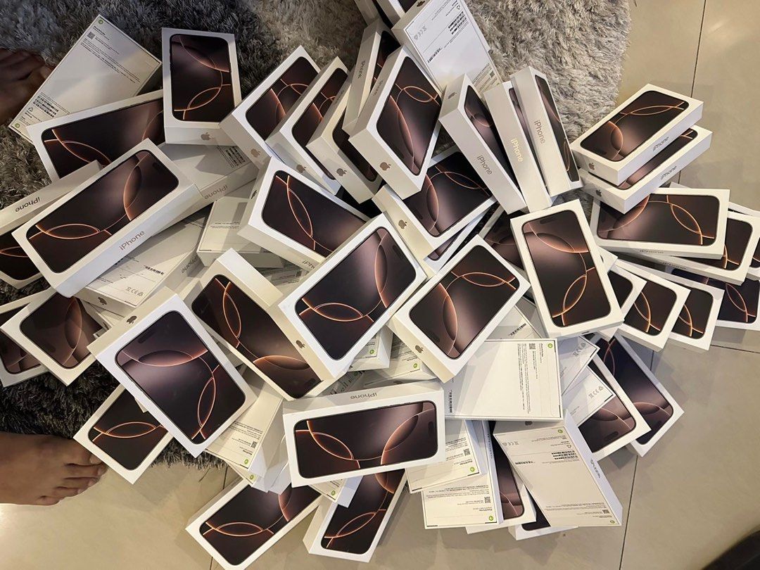Brandnew and Sealed iPhone 16 Series (Category: iPhone 16 Series) located in Mandaluyong City. Submitted by iprince.gadgets (Listing ID 1327414280, Image 2). Description: Brandnew and Sealed Unit iPhone 16 Pro 256gb 75,000 php iPhone 16 ProMax 256gb 95,000 php 512gb 113,000 php 1TB 123,000 php 1 year Apple Warranty 🩵.