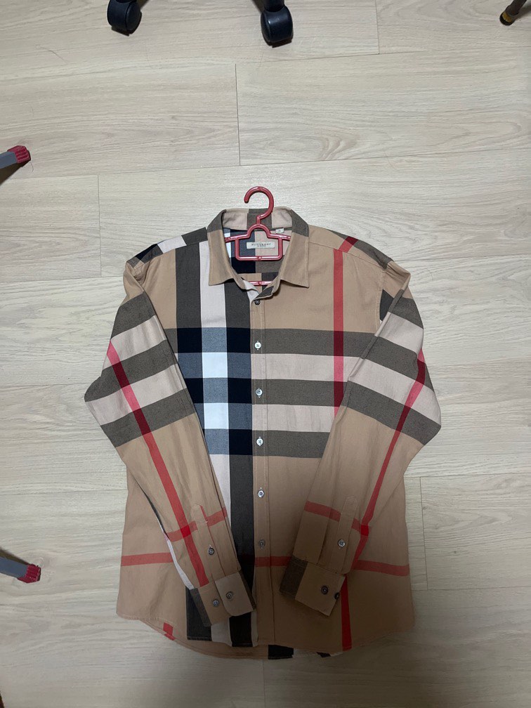 Burberry button up dress clearance