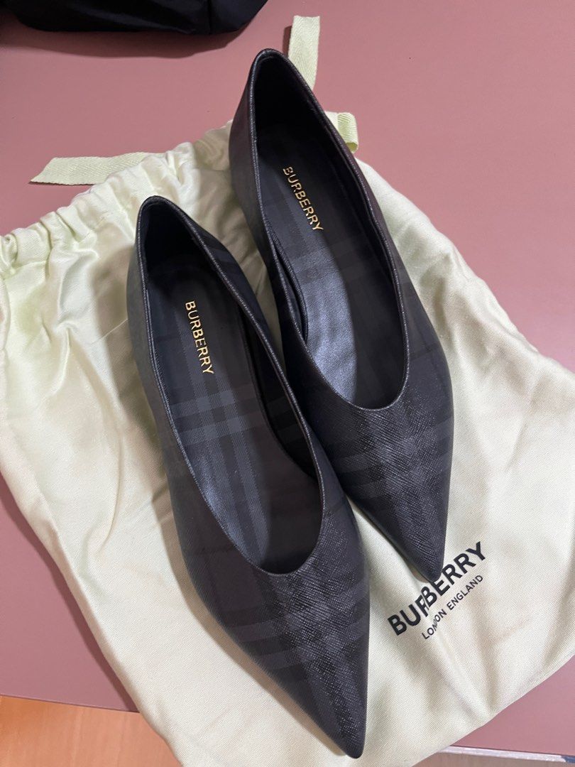 Burberry pointed flats Luxury Sneakers Footwear on Carousell