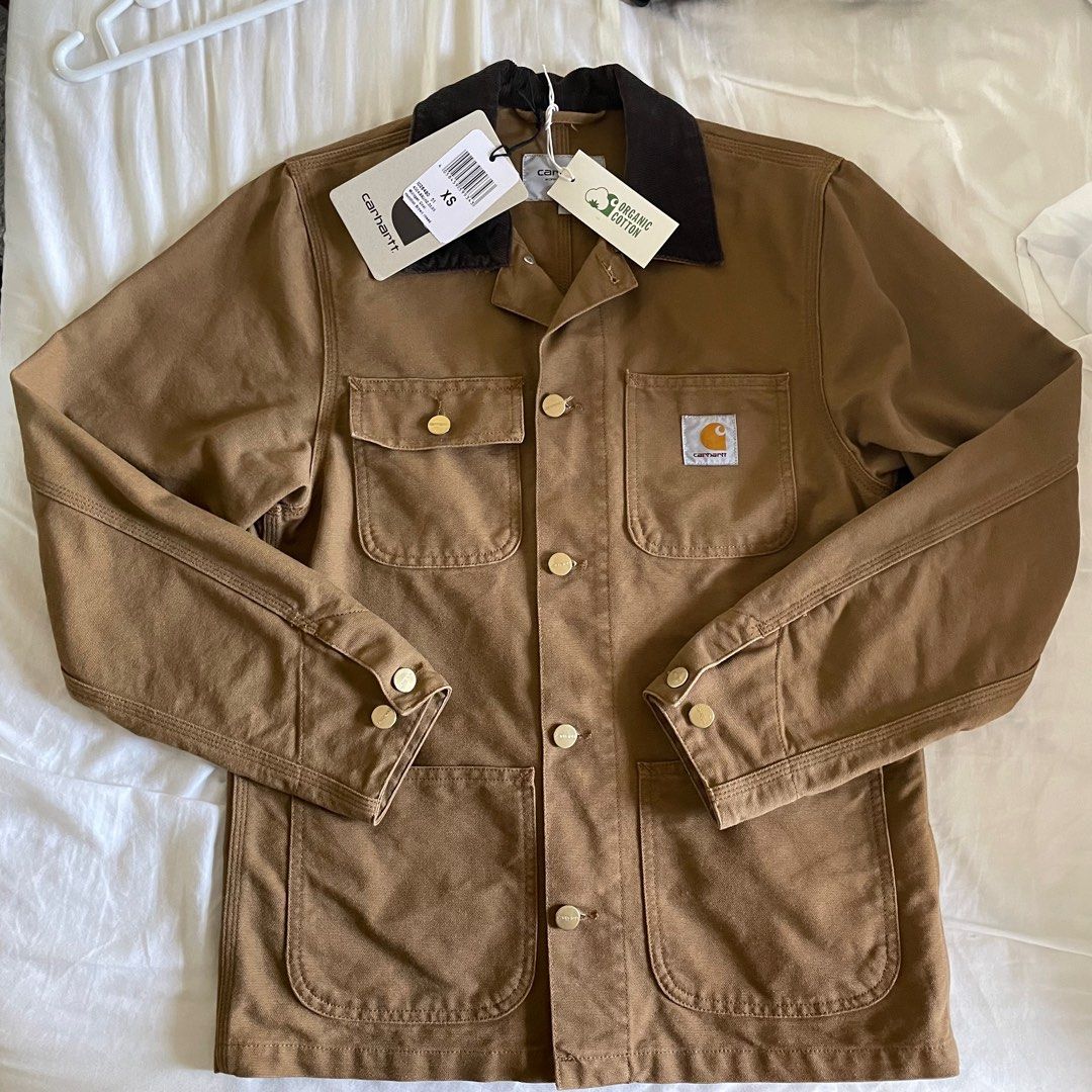 Carhartt WIP Michigan Chore Coat Men s Fashion Coats Jackets and Outerwear on Carousell