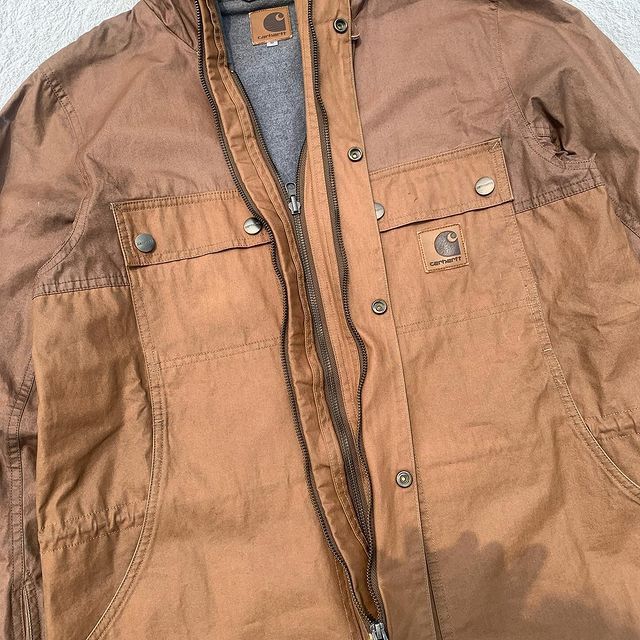 carhartt wip roy jacket outdoor not detroit active michigan ffa jacket Fesyen Pria Pakaian Baju Luaran di Carousell