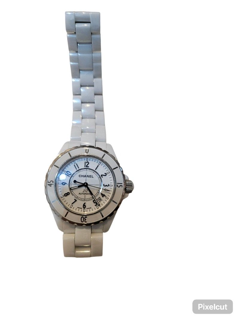 Chanel J12 Automatic White Ceramic Watch Rolex Vintage Cartier Omega Luxury Watches on Carousell