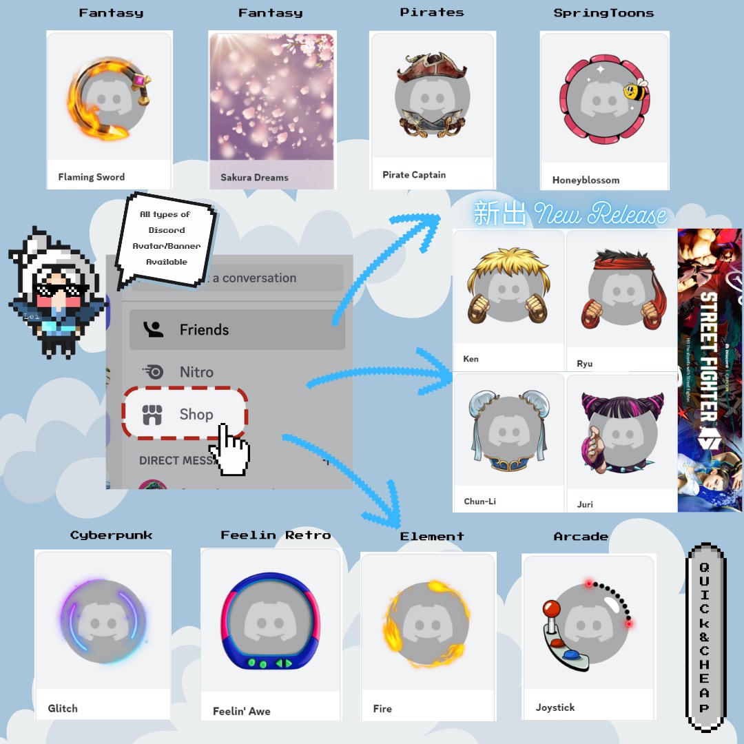 ‼️CHEAPEST Discord Shop ‼️ [Avatar Decorations/Profile Effect], Video