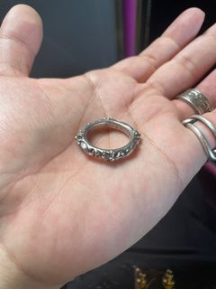 Chrome hearts sbt band ring deals