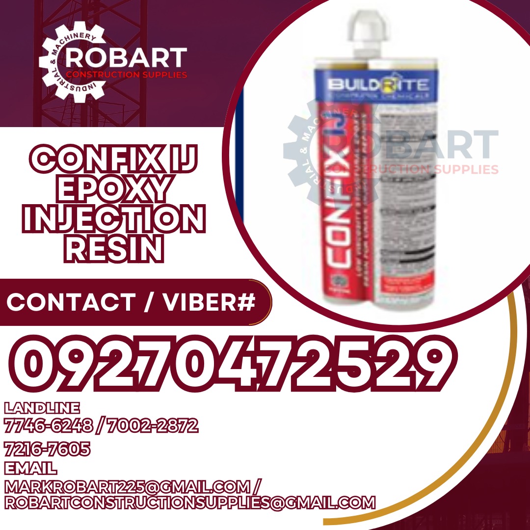 Confix IJ Epoxy Injection Resin, Commercial & Industrial, Construction ...