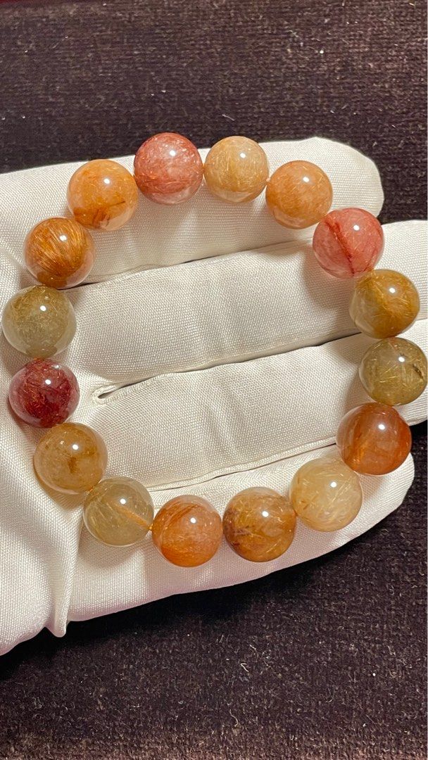 Fu Lu Shou Crystal Bracelet, 福禄寿水晶手链, Women's Fashion