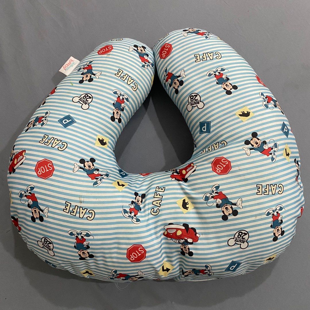 Dakki Mickey Mouse Nursing Pillow Babies Kids Nursing Feeding Breastfeeding Bottle Feeding on Carousell