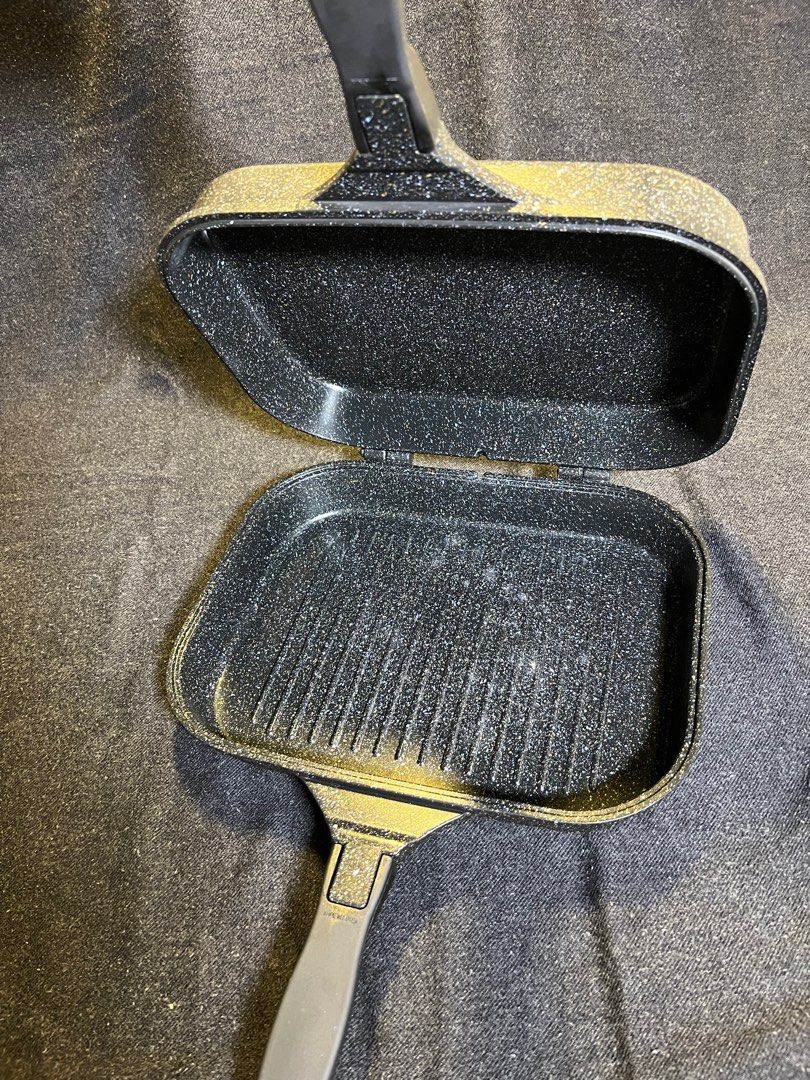 Double side pan from Korean, Furniture & Home Living, Kitchenware