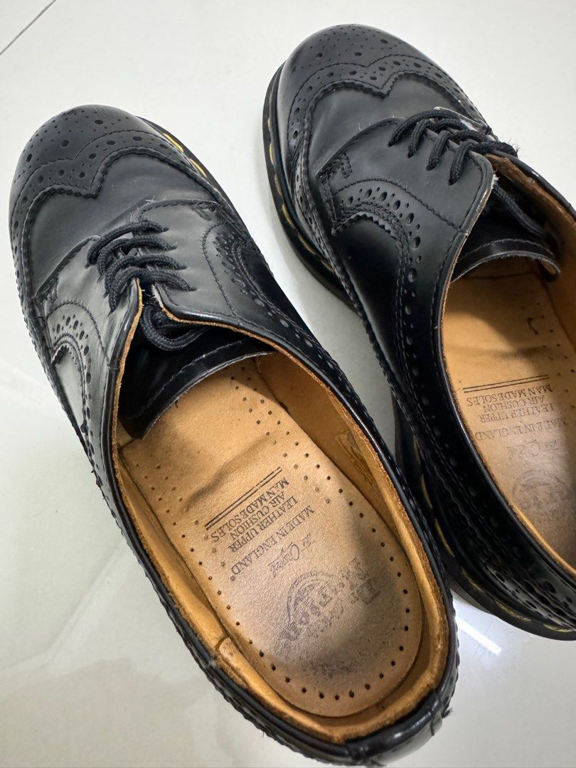 Dr. Martens DocMart Classis Brogue Wingtip 3989 MIE Made in England ...