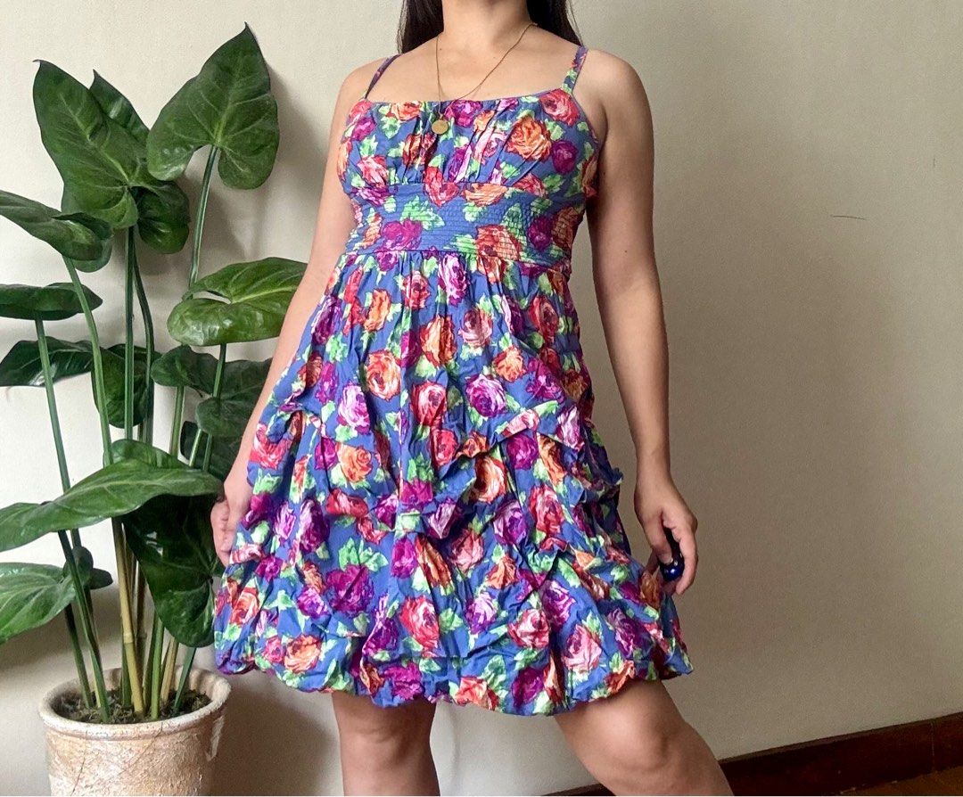 Dress barn floral dress top