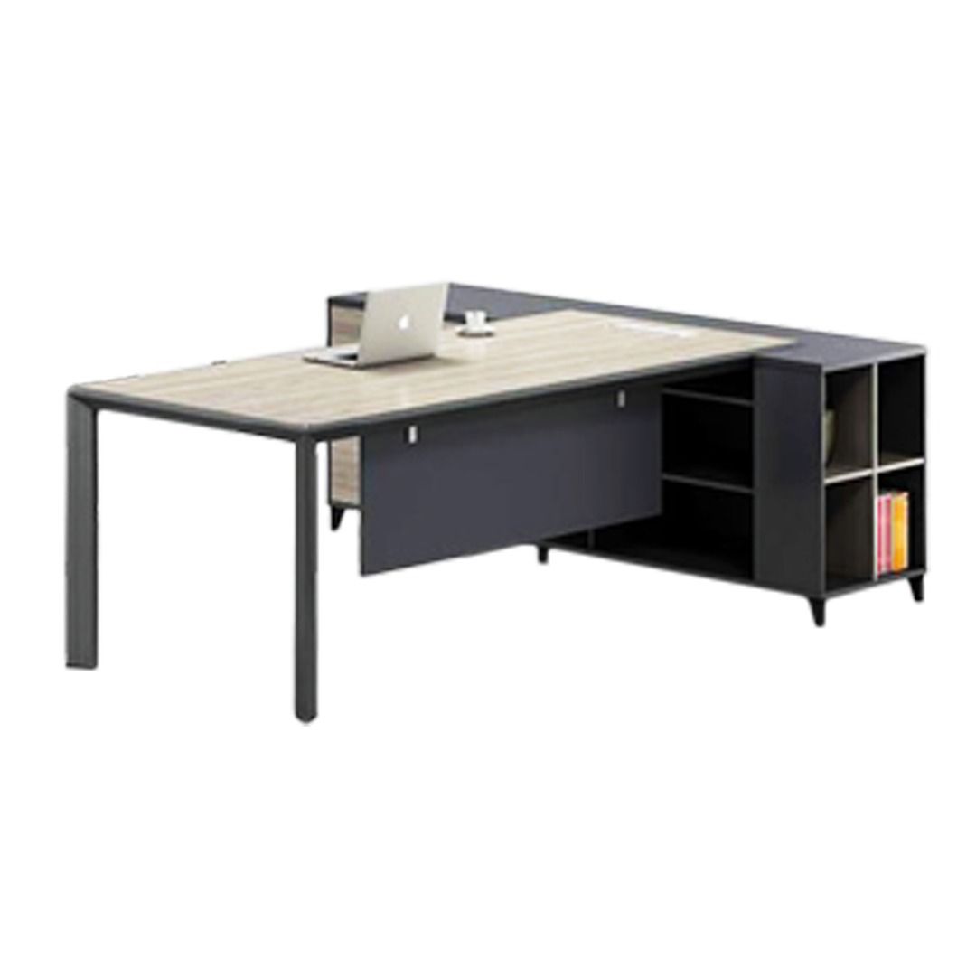 Ergodynamic 2.3 m Executive desk with fixed Left Hand side return table ...