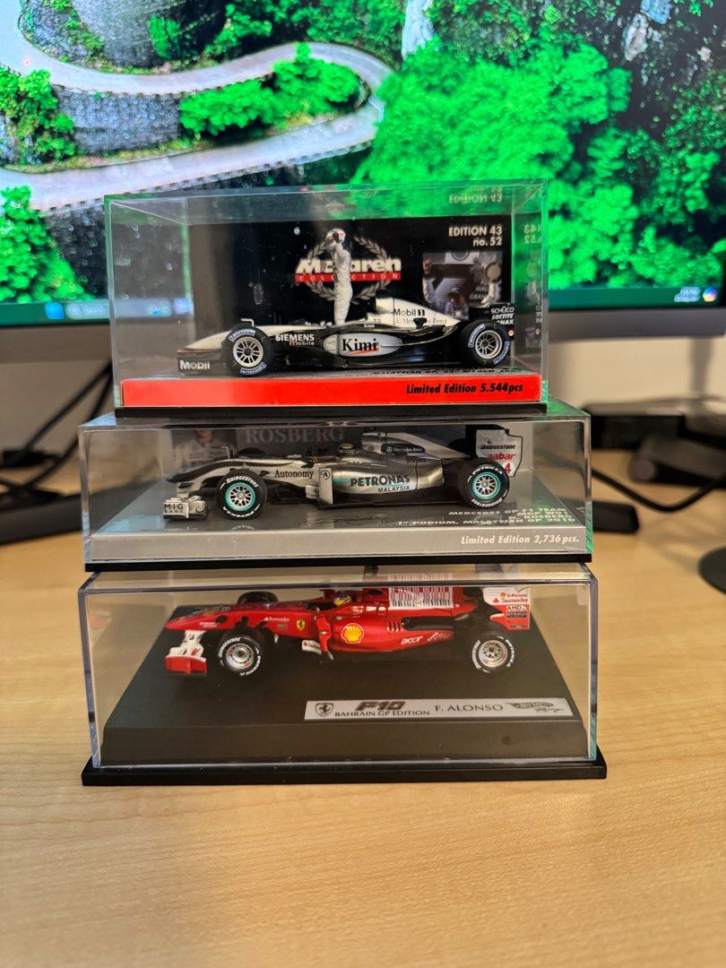 F1 Diecast 3 cars combo, Hobbies & Toys, Collectibles & Memorabilia