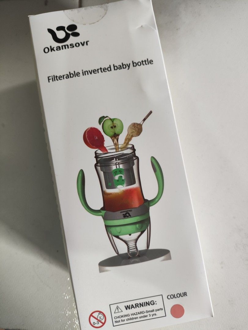 Filterable Inverted Baby Bottle (Category: Weaning & Toddler Feeding) located in Quezon City. Submitted by pickitty (Listing ID 1327519401, Image 2). Description: .