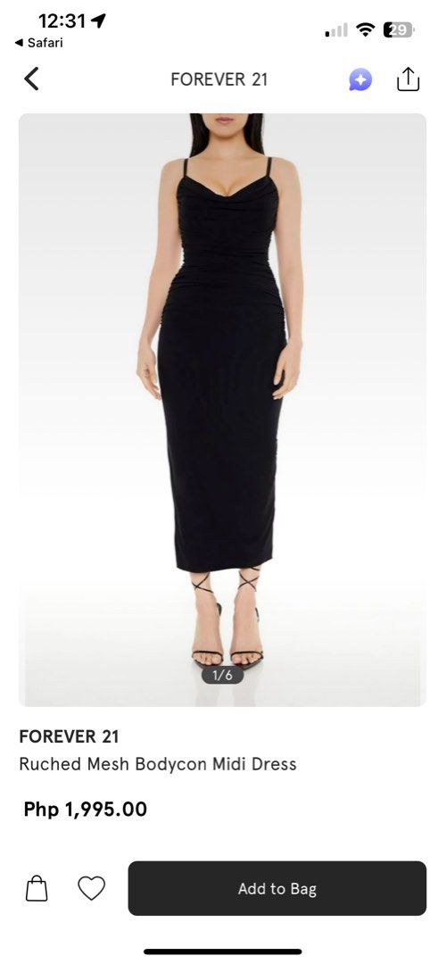 FOR RENT) F21 black ruched mesh bodycon dress, Women's Fashion, Dresses &  Sets, Dresses on Carousell