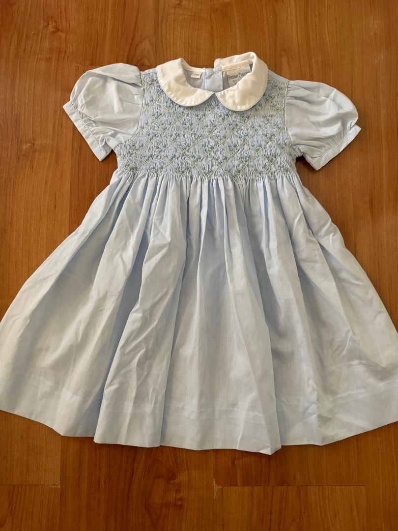 Friedknit Creations vintage hand smocked kids dress Babies Kids Babies Kids Fashion on Carousell