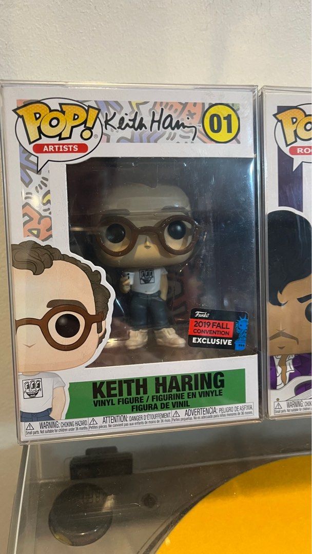 Funko pop Keith Haring, Prince Purple Rain (Category: Designer & Blind Box Toys) located in Manila. Submitted by david_clemente (Listing ID 1327484678, Image 2). Description: Keith Haring- 2000 Prince - 800 Or 2.5k for both Location: Sta ana manila .
