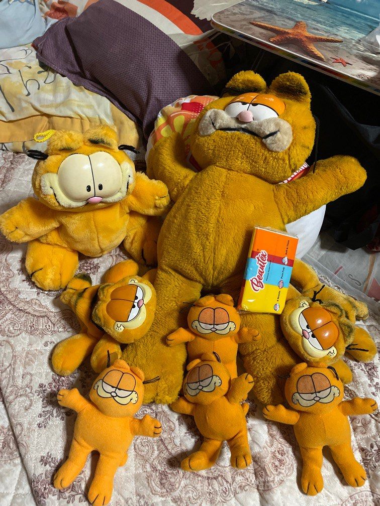 Garfield plush collection deals