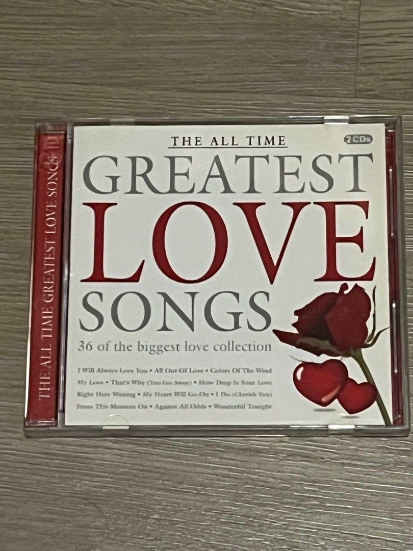 Greatest Love Songs 2CD (OA), Hobbies & Toys, Music & Media, CDs & DVDs ...