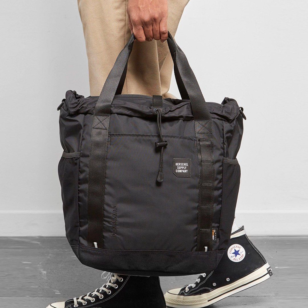 Herschel Supply Co. Barnes Trail Tote Bag Black Men s Fashion Bags Sling Bags on Carousell