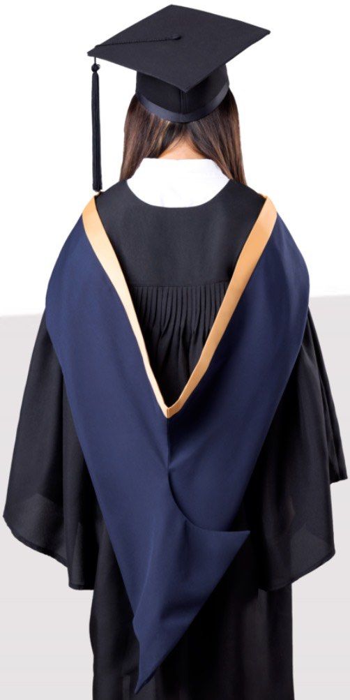 HKU Bachelor of Engineering BEng Graduation Gown with Cap and Hood Carousell